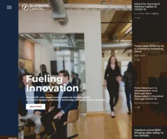 Blumbergcapital.com(Blumberg Capital) Screenshot