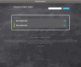 Blumchen.net(ドイツ陶器とヨーロッパ雑貨のお店 ブリュームヒェン) Screenshot