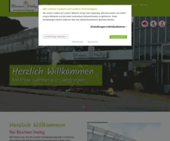 Blumen-Heilig.de(Blumen Heilig) Screenshot