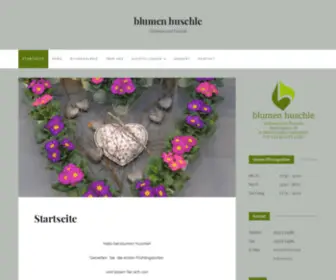 Blumen-Huschle.at(Blumen huschle) Screenshot