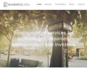 Blumenfeld.legal(Blumenfeld Legal) Screenshot