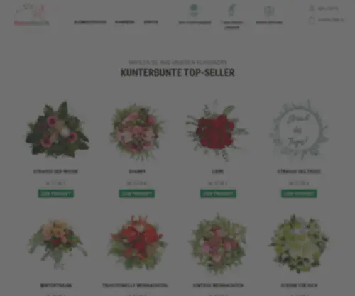 Blumenstrauss.de(Erfrischend anders) Screenshot