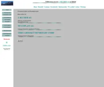 Blumer-AG.ch(Kontakt) Screenshot