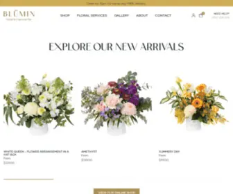 Blumin.com.au(Sydney Same Day Flower Delivery) Screenshot