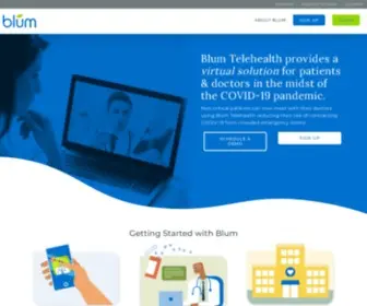 Blumtelehealth.com(Blum Telehealth) Screenshot