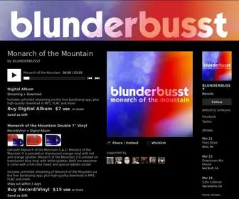 Blunderbusst.com(BLUNDERBUSST) Screenshot