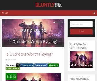 Bluntlyhonestreviews.com(Honest Reviews of Console and PC Games) Screenshot