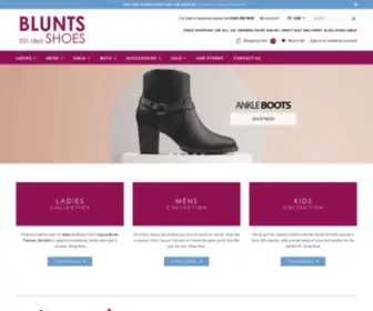 Bluntsshoes.com(Ladies, Mens & Kids) Screenshot