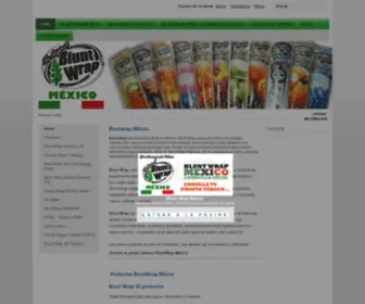 Bluntwrap.com.mx(Blunt Wrap) Screenshot