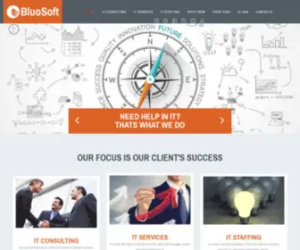 Bluosoft.com(Software Services) Screenshot