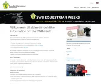 Blup.se(Välkommen till sidan där du hittar information om din SWB) Screenshot