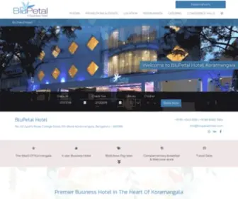 Blupetalhotel.com(BluPetal Hotel) Screenshot