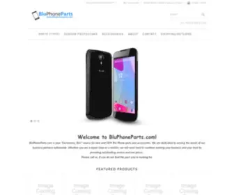 Bluphoneparts.com(Blu Phone Parts) Screenshot