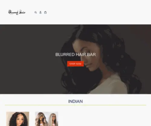 Blurredhairbar.com(Blurred Hair Bar) Screenshot