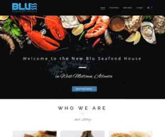 Bluseafoodhouse.com(Atlanta Fine Dining Seafood Restaurant) Screenshot