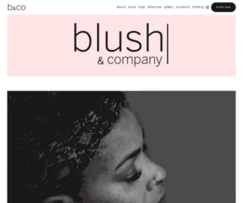 Blushandco.net(Blush & co) Screenshot