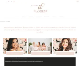 Blushbarbeauty.com(Blushbarbeauty) Screenshot