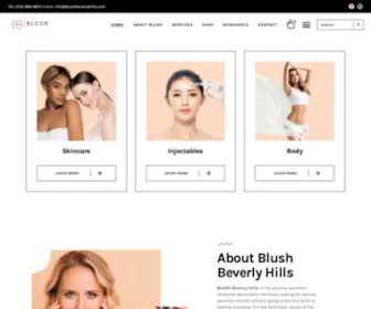 Blushbeverlyhills.com(BLUSH Beverly Hills) Screenshot