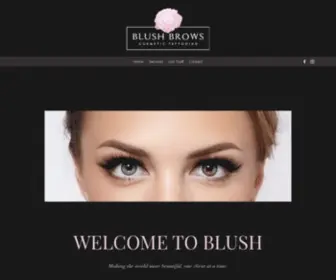 Blushbrowsandbeauty.com(Blush Aesthetics) Screenshot