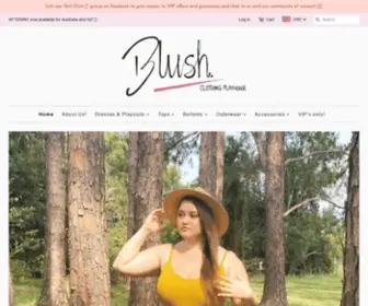 Blushclothingplayhouse.com(Fashion for sizes) Screenshot