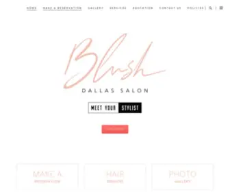 Blushdallassalon.com(Blush Home) Screenshot