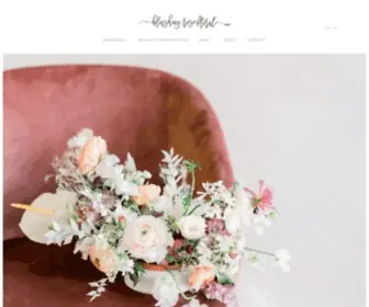 Blushingrosefloral.com(Utah Wedding Florist) Screenshot