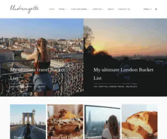 Blushrougette.com(Lifestyle & Travel Blog) Screenshot