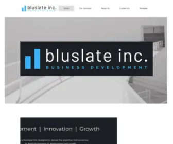 Bluslate.com(Bluslate Inc) Screenshot