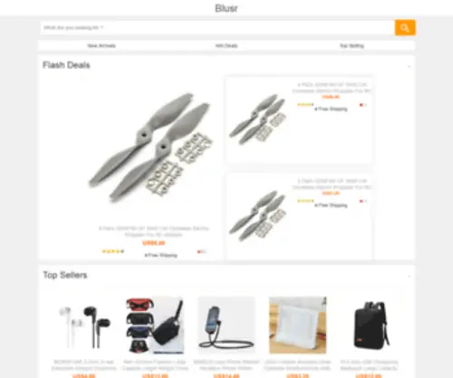 Blusr.com(Stress free and easy shopping experience. Simple and speedy service) Screenshot