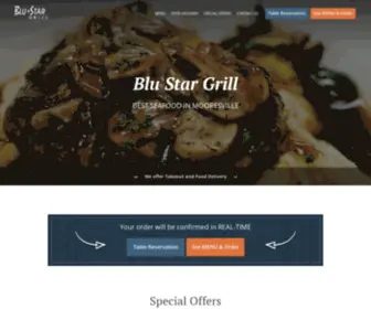 Blustargrill.com(Order Online for Takeout / Delivery or Book a Table. Here at Blu Star Grill) Screenshot