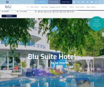 Blusuitehotel.it(Il Blu Suite Hotel & Spa 4 stelle di Bellaria) Screenshot