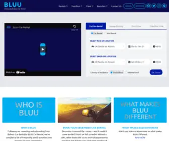 Bluucarrental.com(Car Hire in South Africa) Screenshot
