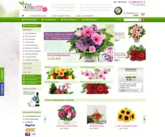 Bluvesa.de(Blumenstrauß) Screenshot
