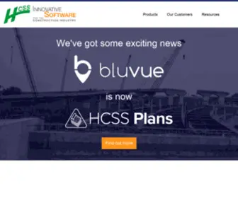 Bluvue.com(HCSS Plans) Screenshot