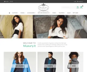 Bluxury.it(Abbigliamento firmato di lusso) Screenshot