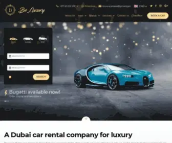 Bluxurydubai.com(Luxury Car Rental Dubai) Screenshot