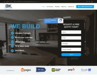 Bluzkitchens.com.au(Bluz Kitchens) Screenshot