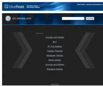 BLV-Articles.com(Online Article Submission) Screenshot