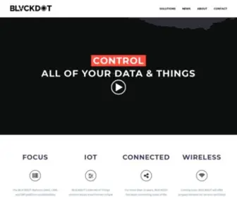 BLVCkdot.com(Connecting all the dots at the speed of smart) Screenshot