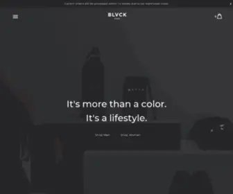 BLVCKshop.com(Blvck Paris) Screenshot