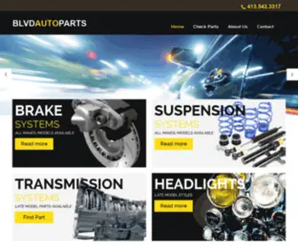 BLvdusedautoparts.com(Boulevard Used Auto Parts in Springfield) Screenshot