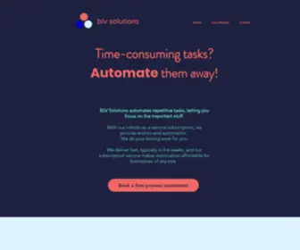 BLvsolutions.com(Automation Services) Screenshot
