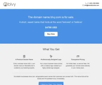 BLVY.com(Purchase today. Starter logo inc) Screenshot