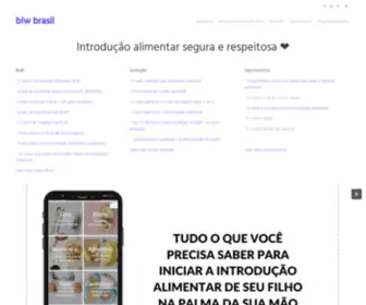 BLW-APP.com(Como fazer uma Introdução Alimentar segura e respeitosa com BLW) Screenshot