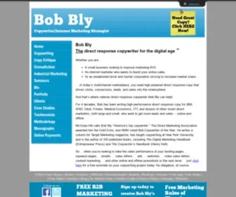 BLY.com(Direct response copywriter Bob Bly) Screenshot