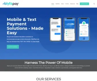 BLYTzpay.com(Text to Pay and SMS Payment for Mobile Billing Systems) Screenshot