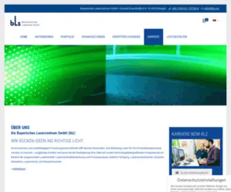 BLZ.org(Bayerisches Laserzentrum GmbH) Screenshot