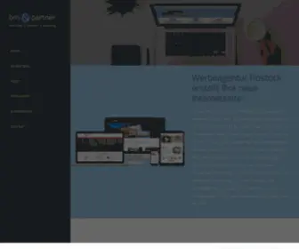 BM-Partner.de(Werbeagentur Rostock) Screenshot