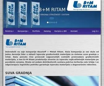 BM-Ritam.co.rs(Suva gradnja) Screenshot