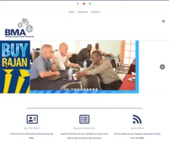 Bma.bb(Barbados Manufacturer's Association) Screenshot